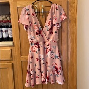 Floral Pink Dress